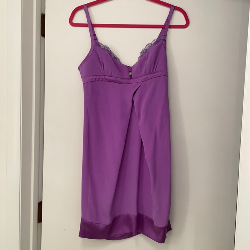 Purple Lilac Bebe Dress Medium